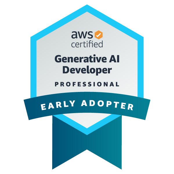 AWS Certified GenAI Developer Early Adopter